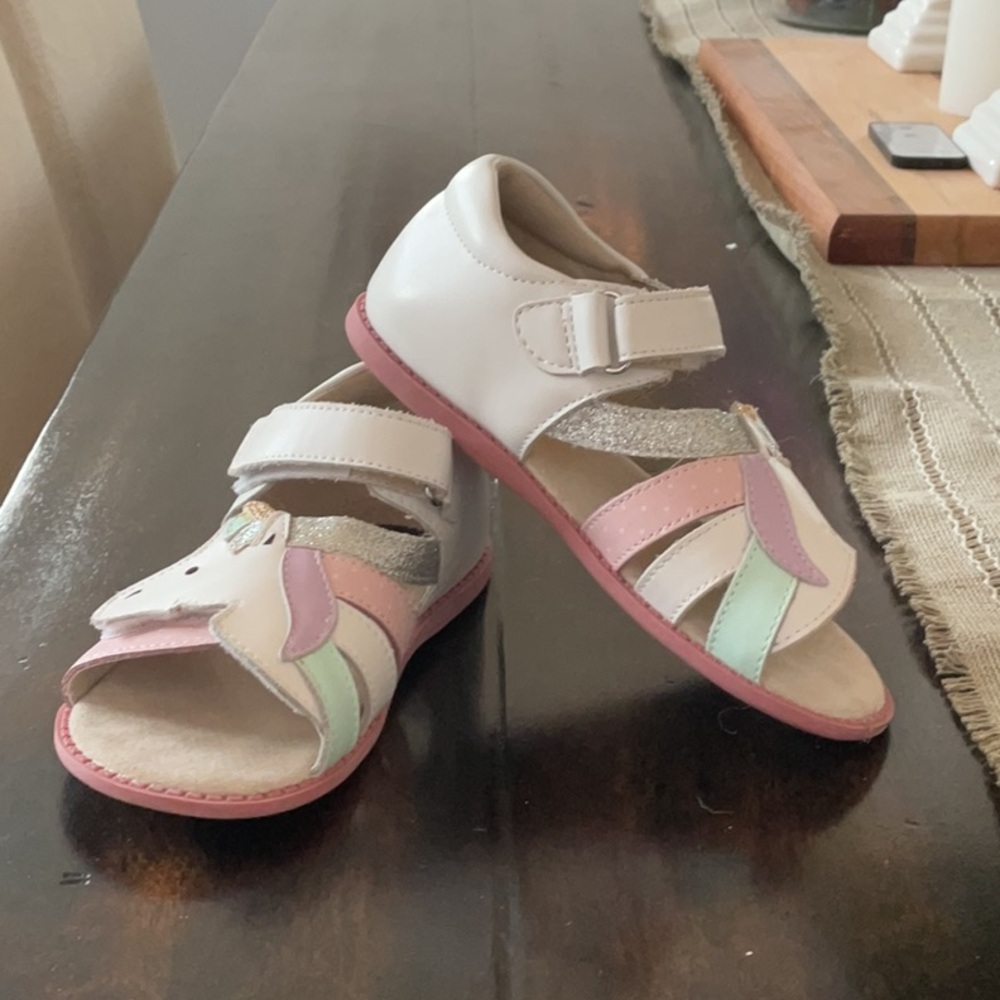 Livid & Luca Size 13 Unicorn Sandals